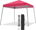 Canopy Tent, 10X10 FT Pop Up Canopy Outdoor Instant Tent Slant Legs by Oneofics
