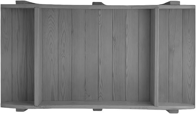 6 FT Grey Amish Made Garden Bridge - Image 5