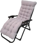 Patio Chaise Lounger Cushion, 61in Lounge Chair Recliners Chair Cushions by Pasrdqoyp