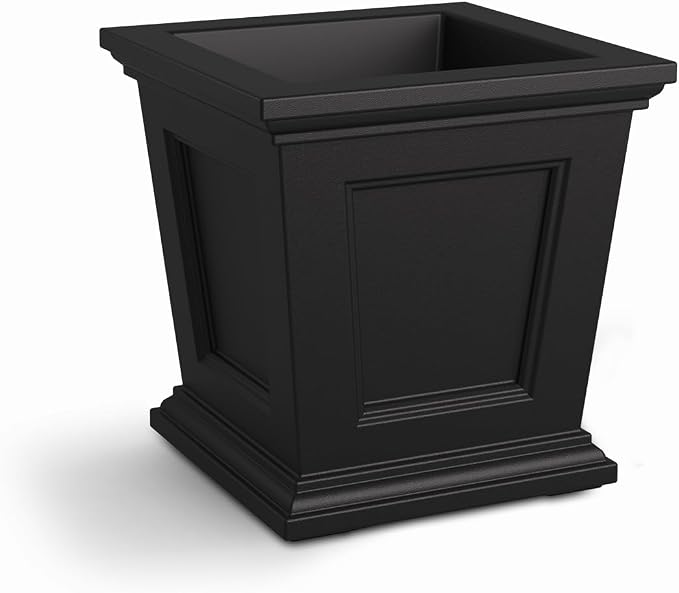 Mayne Fairfield 16-Inch Square Planter – Self-Watering, Weather-Resistant - Image 8