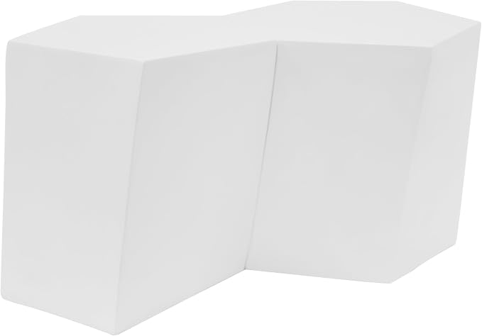 Christopher Knight Home Skyles Coffee Table Set of 2, Geometric Lightweight - Image 9