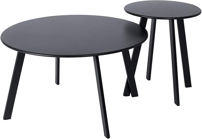 Patio Outdoor Coffee Table Set of 2 - Image 3
