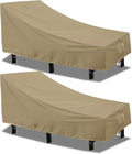PureFit Outdoor Chaise Lounge Cover, Lounge Chair Covers Waterproof Patio by PureFit