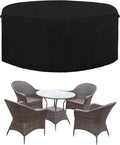 Easy-Going 600D Heavy Duty Round Patio Furniture Cover, Outdoor Table and Chair by Easy-Going