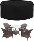 Easy-Going 600D Heavy Duty Round Patio Furniture Cover, Outdoor Table and Chair by Easy-Going