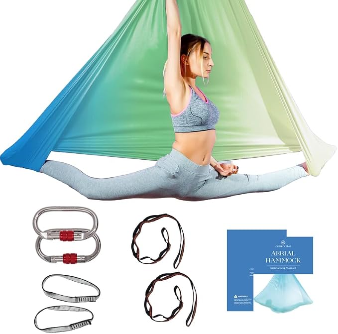 Aerial Silk Yoga Hammock & Swing by AumActive
