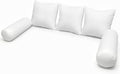 Twin Size Bolster & Back Pillow Inserts Replacement Set by Unknown