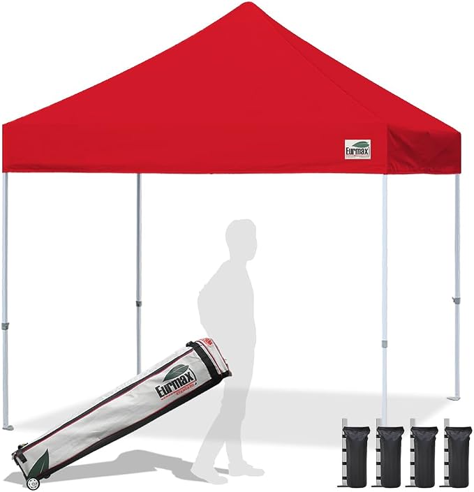 Eurmax USA Standard 10x10ft Patio Pop Up Canopy Tent by Eurmax