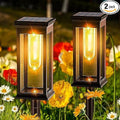 2 Pack Solar Pathway Lights Outdoor, IP65 Waterproof by SolarPathwayLights