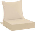 downluxe 24x24 Outdoor Chair Cushions, Waterproof Fade Resistant Patio by Downluxe