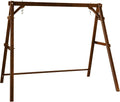 VINGLI Heavy Duty 660 LBS Wooden Swing Frame by VINGLI