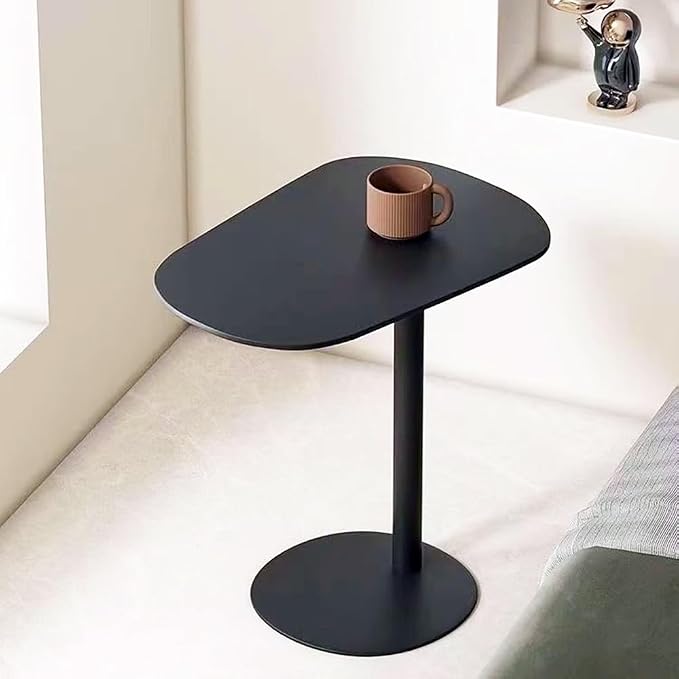 C Shaped Side Table End Coffee Tables, Aesthetics Minimalist Accent Tables - Image 3