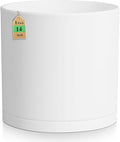 14 Inch Heavy-Duty Cylinder Deep Planter by WSMKSZ