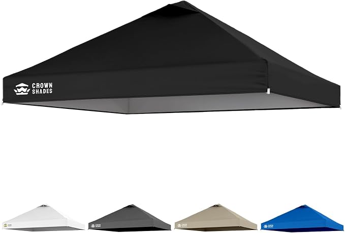 CROWN SHADES 10x10 Canopy Replacement Top by CrownShades