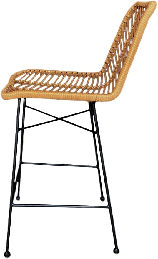 First of a Kind 36" Rattan Counter Stool - Image 4