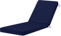 Chaise Lounge Cushions Outdoor, 4 Adjustable Ties Lounge Chair Cushions by HOMELYSIAN