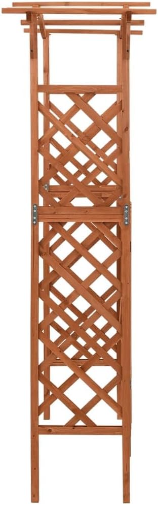 vidaXL Sturdy Firwood & Pine Wood Pergola - Image 5