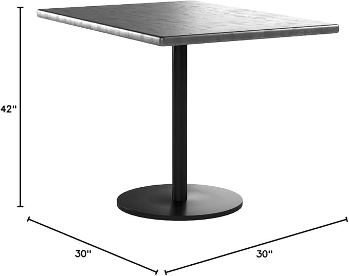 OD214 42" Tall Indoor/Outdoor All-Season Pub Table - Image 2