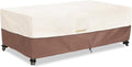 okcool Outdoor Coffee Table Cover, Waterproof Rectangular Patio Small Side by Okcool