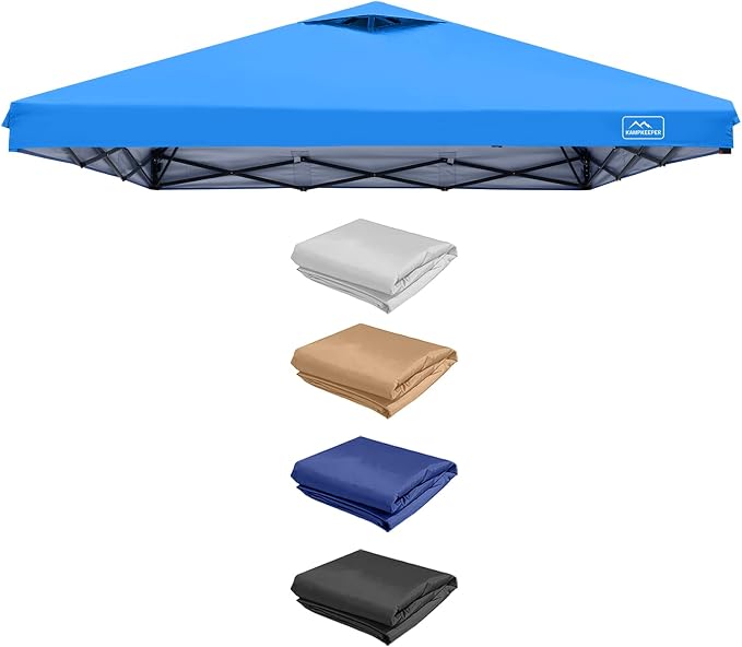 KAMPKEEPER Replacement Top Pop Up Canopy Tent Cover Roof by KAMPKEEPER
