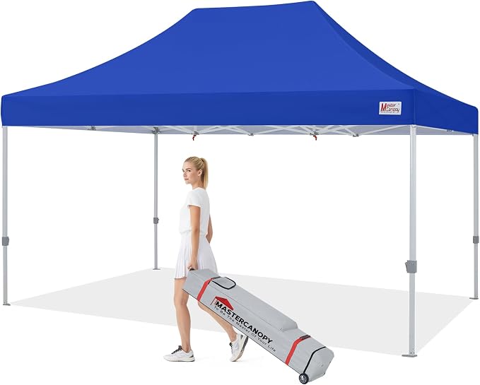 MASTERCANOPY Pop Up Canopy Tent Commercial Grade 10x15 Instant Shelter by MASTERCANOPY