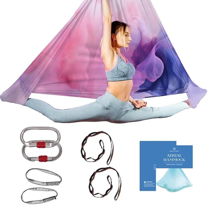 Aerial Silk Yoga Hammock & Swing by AumActive