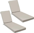AAAAAcessories Outdoor Chaise Lounge Cushions, Fade-Resistant, Waterproof Patio by AAAAAcessories