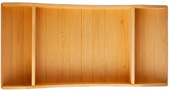 6 FT NATURAL Amish Made Pinewood Heavy Duty Garden Bridge - Image 5