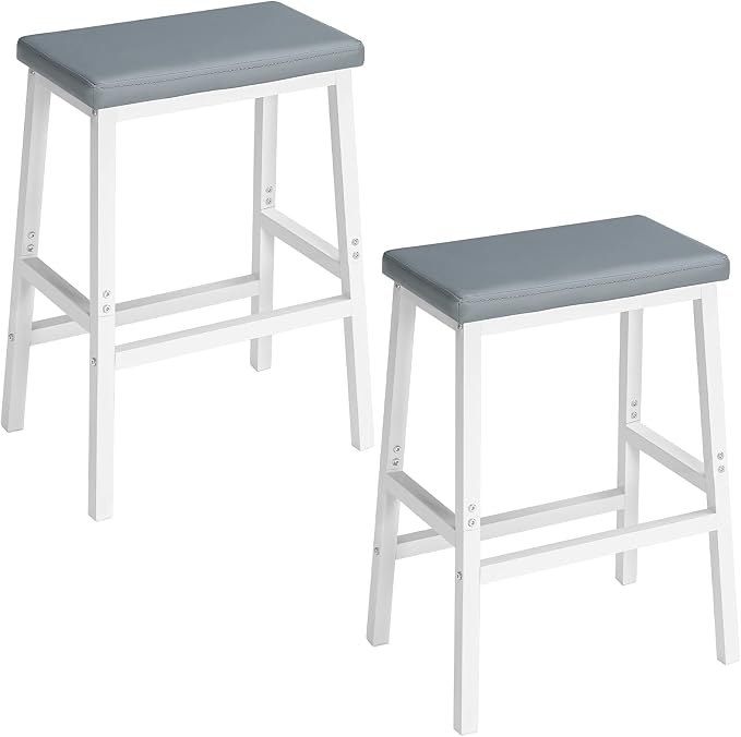 HOOBRO Bar Stools, Counter Height Bar Stools, 24 Inch Barstools by HOOBRO