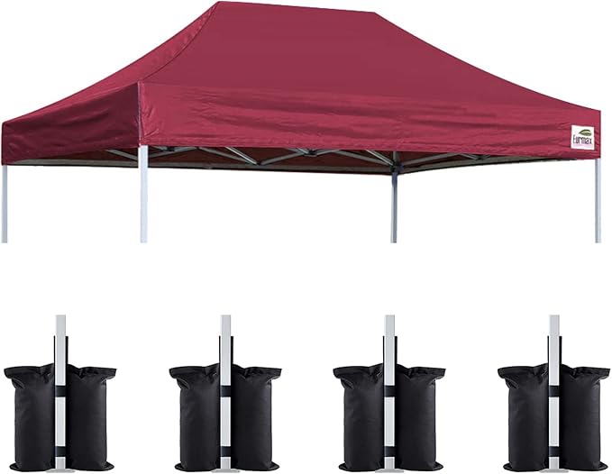 Eurmax USA Pop Up Canopy Replacement Canopy Tent Top Cover, Instant Canopy Top by Eurmax