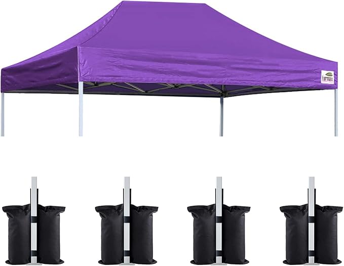 Eurmax USA Pop Up Canopy Replacement Canopy Tent Top Cover, Instant Canopy Top by Eurmax