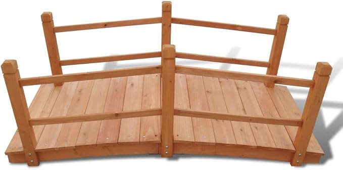 Wooden Garden Bridge, Garden Backyard Bridge Decoration, Wooden Bridge - Image 2