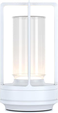 Portable Metal Table Lamp for Indoor/Outdoor, Rechargeable Cordless LED Lamp by HAPYGILightings