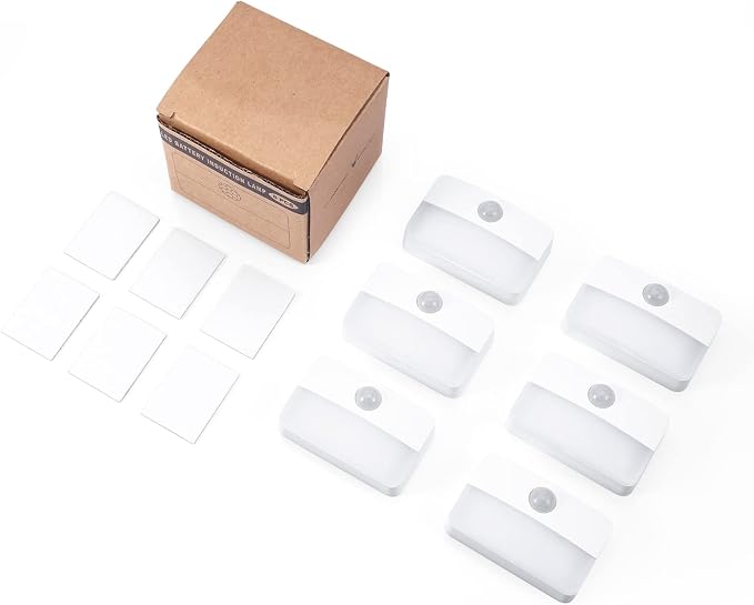 AMIR 6 Pack Mini Motion Sensor Stair Light - Image 9