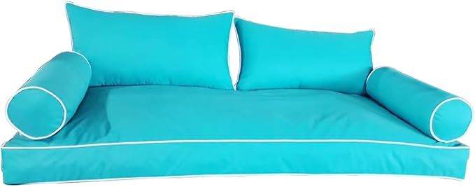 Outdoor Daybed Cushion Cover Twin, Waterproof Twin Size Outdoor Daybed Mattress by Unknown