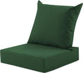 Outdoor Deep Seat Cushion Set, 24x24 Inch Water-Resistant & Fade-Resistant by MuaMelop