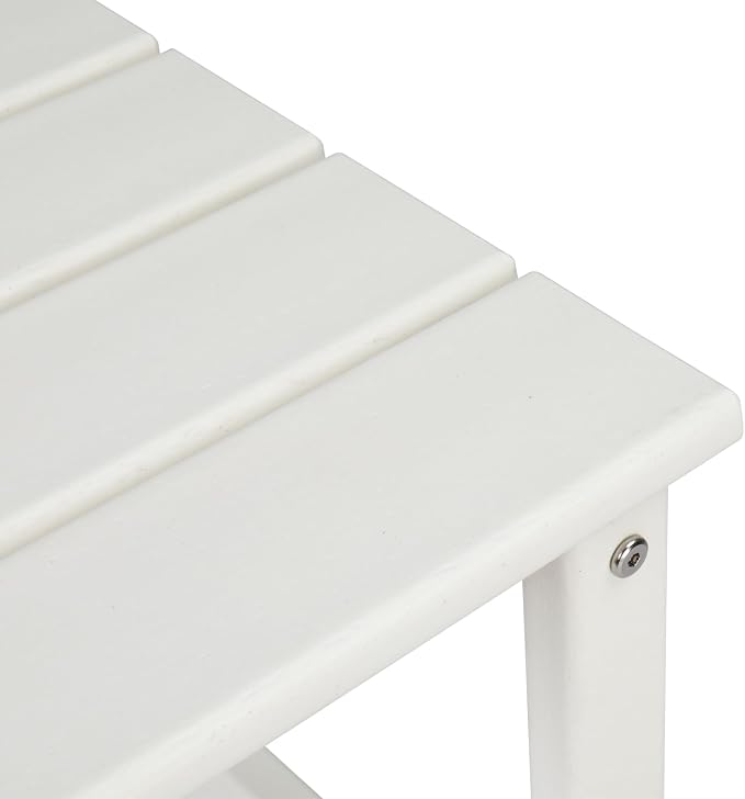 Beach Outdoor Side Table with 2 Layer Storage, Plastic Waterproof and UV - Image 7