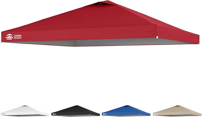 CROWN SHADES 12x12 Canopy Replacement Top by CrownShades