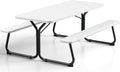 Picnic Table, 6 FT Outdoor Picnic Table by FoldingFurniture