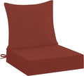 downluxe 24x24 Outdoor Chair Cushions, Waterproof Fade Resistant Patio by Downluxe