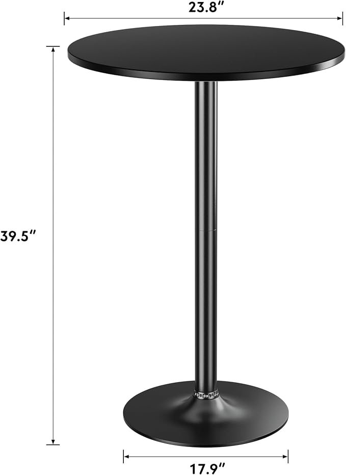 Shahoo Round Bar Table, Cocktail Table - Image 3
