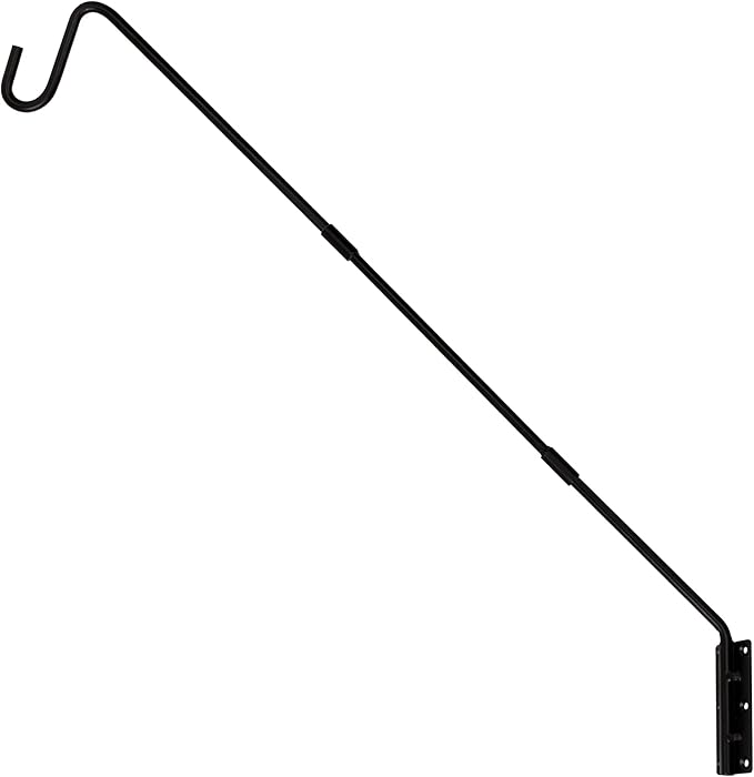Juegoal Heavy Duty Deck Hook, 25 Inch or 36 Inch Wall Mounted Extended Reach by Juegoal