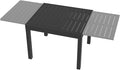 Patio Aluminum Extendable Dining Table, Never-Rust Expandable Outdoor Dining by SeeHill