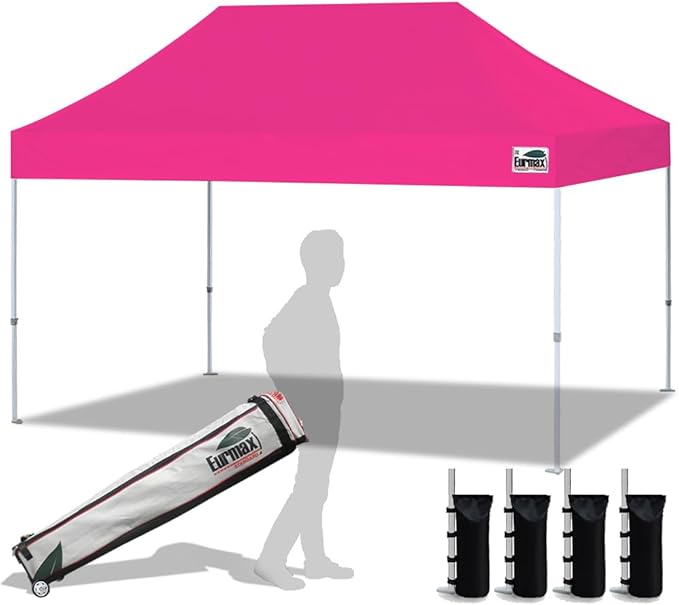 Eurmax USA 10'x15' Pop Up Canopy Tent Commercial Instant Canopies by Eurmax