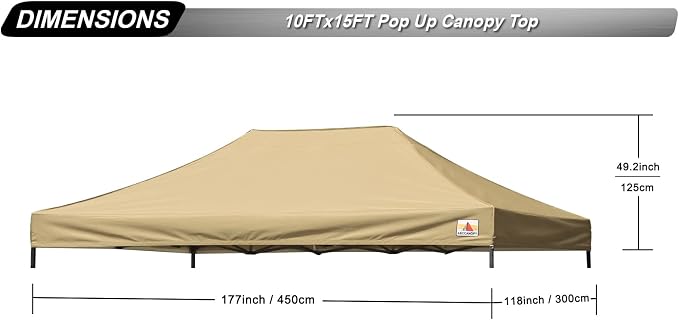 ABCCANOPY Replacement Canopy Top - Image 3