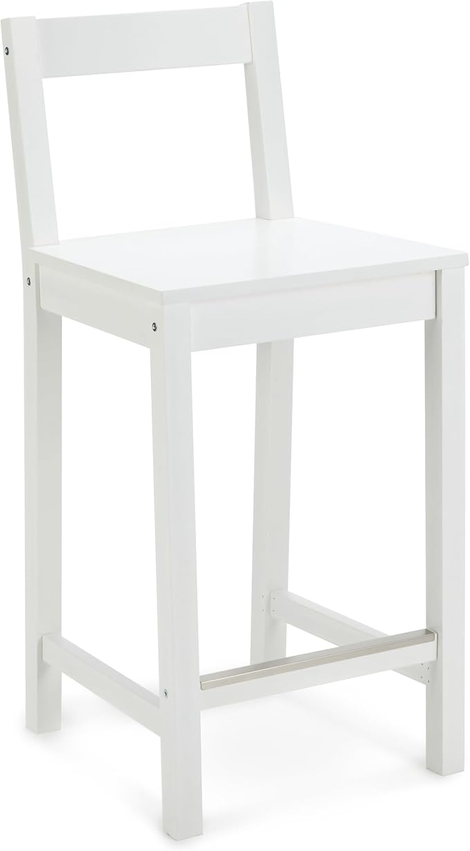 Amazon Basics Wooden Counter Height Bar Stool by AmazonBasics