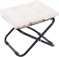 LITA Folding Upholstered Footrest Stool by LITA