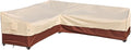Outdoor Sectional Cover-L-Shaped Patio Furniture Covers Waterproof Rip-Stop by Westblue