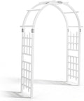 VINGLI Wooden Garden Arbor, Heavy Duty Outdoor Frame Trellis by VINGLI