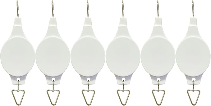 Pack Plant Hook Pulley, Retractable Plant Hanger Easy Reach Hanging Flower by Lythor